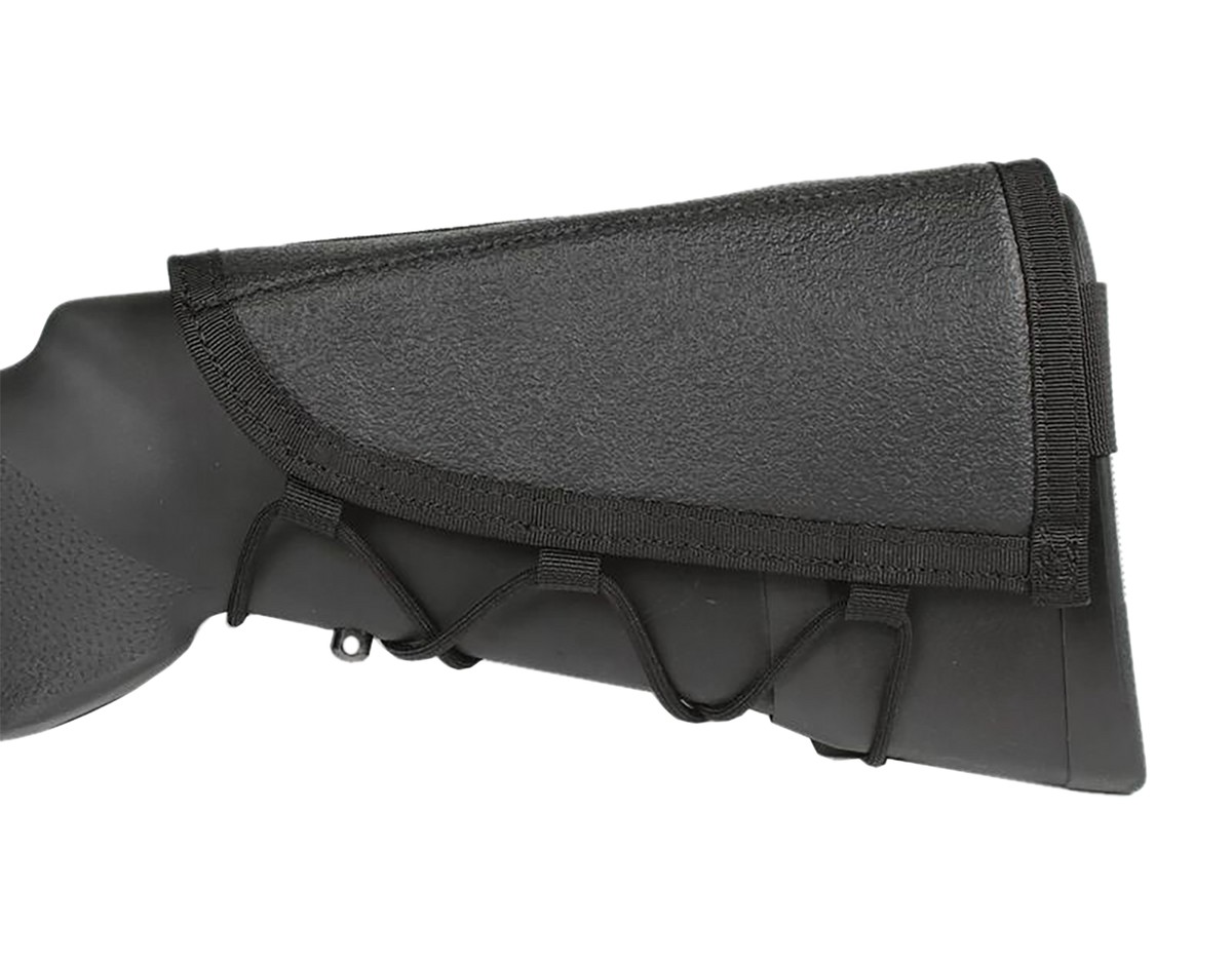 Blackhawk Ammo Cheek Pad 1000D Nylon Black Rifle Buttstock 5-Rd Holder