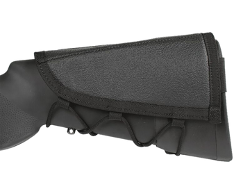 Blackhawk Ammo Cheek Pad 1000D Nylon Black Rifle Buttstock 5-Rd Holder