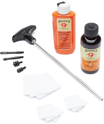 Hoppes PCO38 Pistol Cleaning Kit .38/.357/9mm Cal with Storage Box