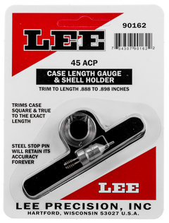 Lee 90162 Case Length Gauge 45 ACP Steel w/ Shell Holder