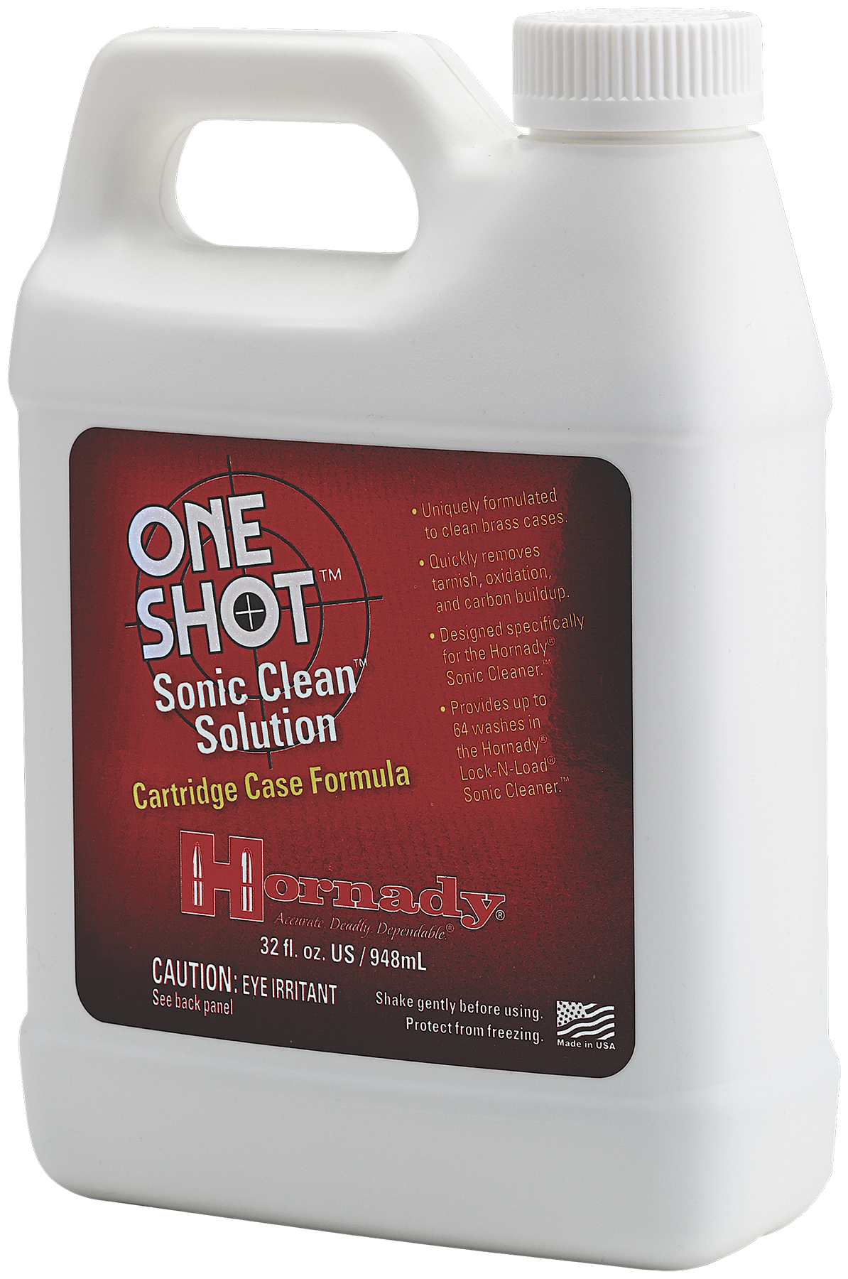 Hornady One Shot Sonic Clean 32 oz Gun Cleaning Solution