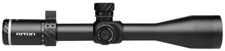 Riton Optics 3 Conquer 6-24x50mm 30mm Tube Illuminated MPSR Reticle FFP Riflescope