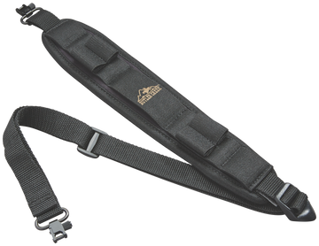 Butler Creek Comfort Stretch Alaskan Magnum 1" 20"-46" Black Neoprene Rifle Sling with QD Swivels