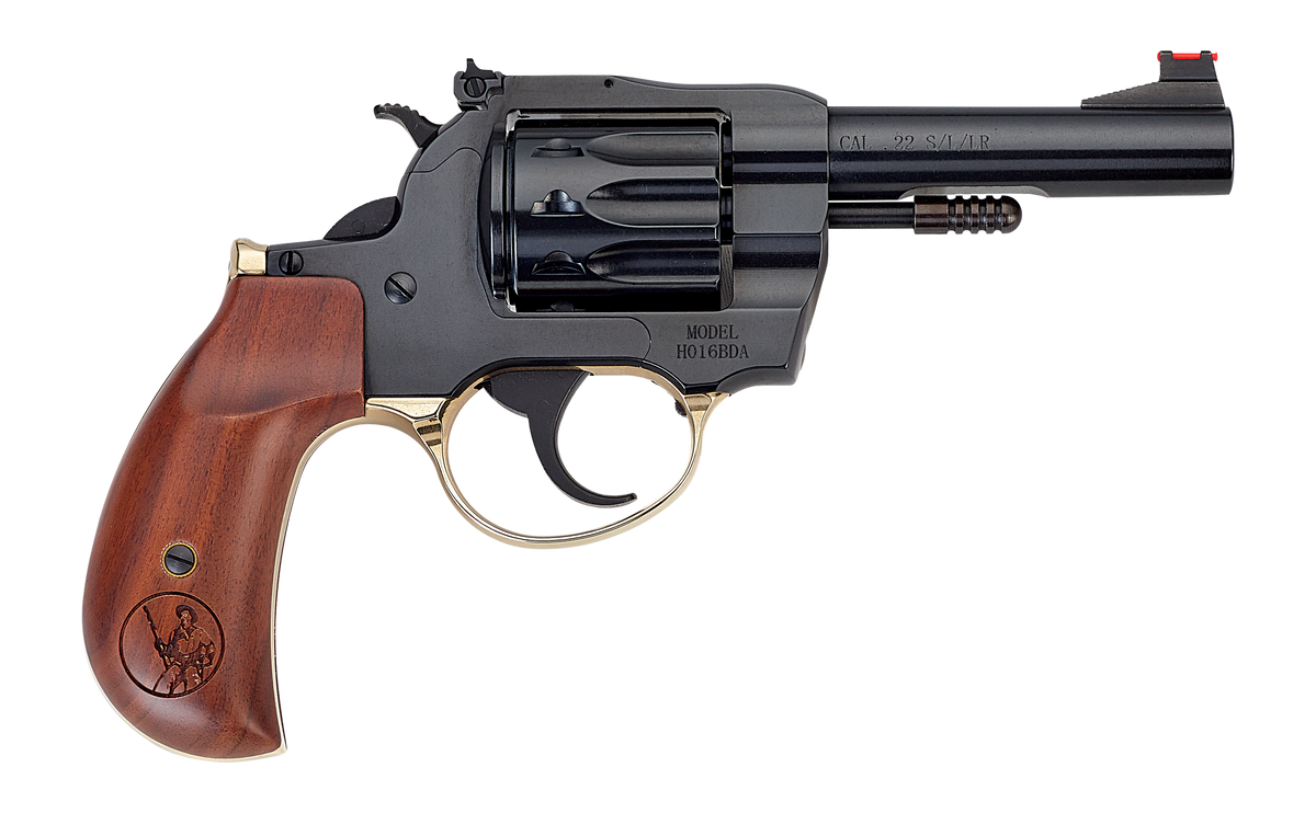 Henry H016BDA Golden Boy Deadeye 22 S/L/LR 10-Shot 4" Revolver