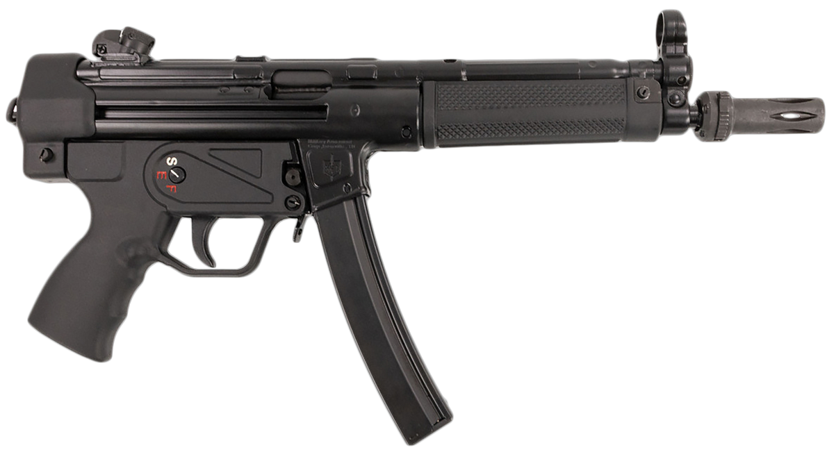 MAC 5 9mm Luger 8.9" 30+1 Semi-Auto Pistol - Black Phosphate