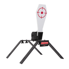 Birchwood Casey S7540 Spring Loaded Popper Target Black AR500 Steel Standing