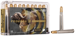 Federal P375T2 Premium Safari Cape-Shok 375H&HMag 300gr Trophy Bonded Sledgehammer Solid 20 Per Box/10 Case