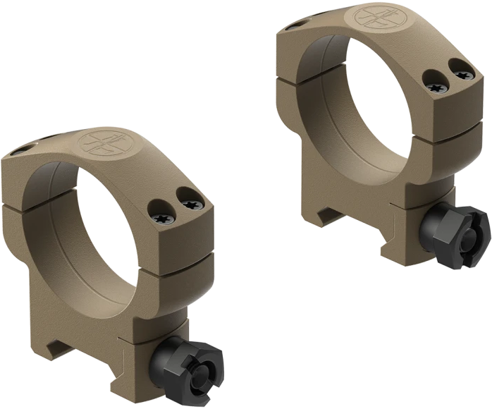 Leupold Mark 4 35mm High Flat Dark Earth Aluminum Scope Rings - Picatinny