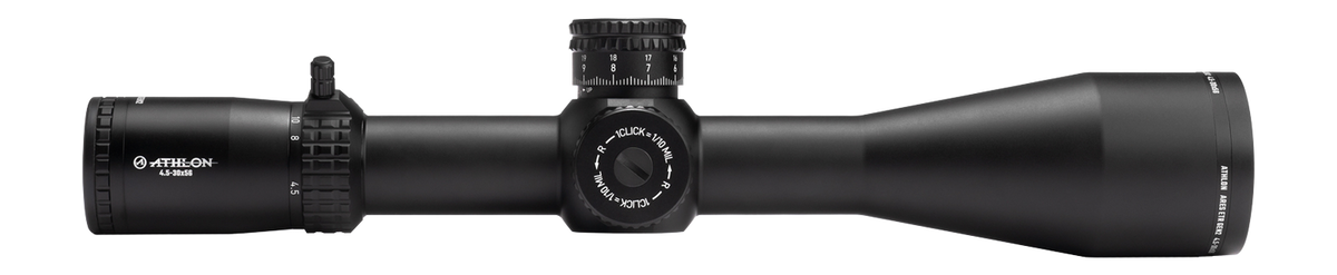 Athlon Ares ETR GEN2 UHD 4.5-30x56 34mm Tube FFP Illuminated MIL Riflescope