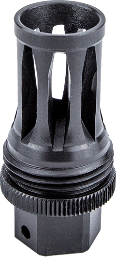 KGM Suppressors Quick Detach Flash Brake Black Nitride Steel 1/2x28