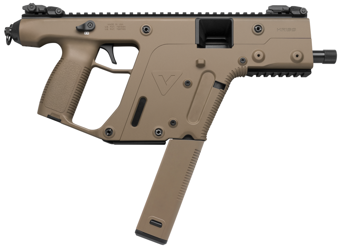 Kriss USA Vector SDP Gen2 45 ACP 5.50" 30+1 Semi-Auto Pistol - FDE