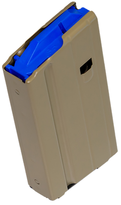 DuraMag SS 6.5 Grendel / 6mm ARC / 22 ARC 15-Rd AR-15 Stainless Steel Magazine - FDE