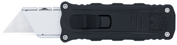 CobraTec Utility OTF Aluminum Blade 3.38" Black Anodized Aluminum Handle