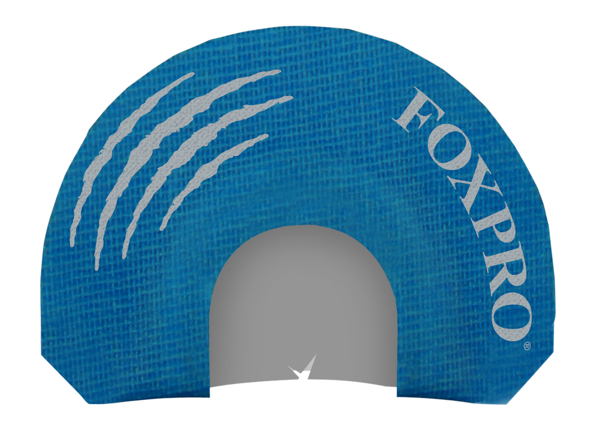 Foxpro COYPUP Coyote Pup Diaphragm Predator Mouth Call - Triple Reed - Blue