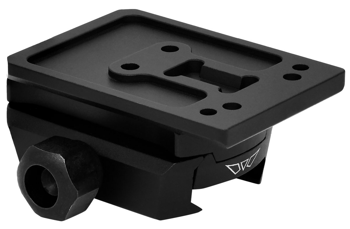 Warne 6104M Red-Dot Riser for Holosun AEMS Black Anodized