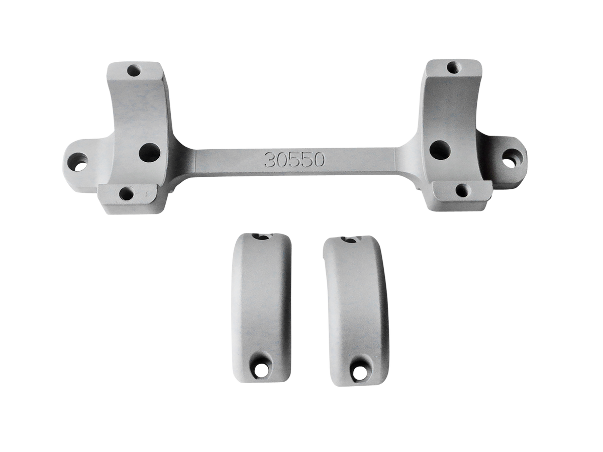 DNZ Game Reaper-Tikka 30mm Medium Silver 1-Piece Scope Mount & Ring Combo - Tikka T3/T3x