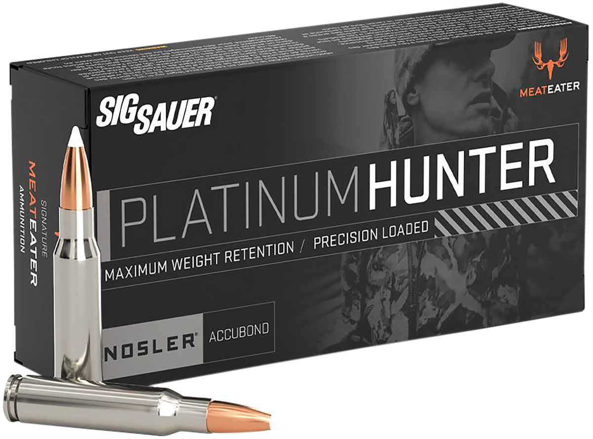 Sig Sauer Platinum Hunter 300 Win Mag 180gr AccuBond Ammo 20/200 - Box or Case