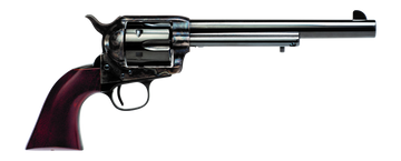 Cimarron U.S. Cavalry Buffalo Soldier 45 Long Colt 7.50" 6-Shot SAO Revolver - US Markings