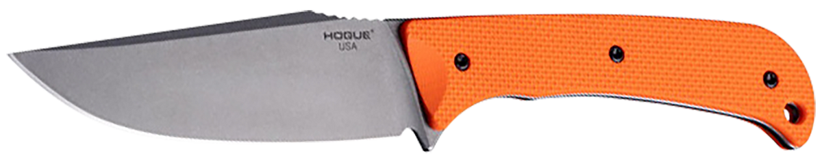 Hogue Extrak XL Fixed 3.9" Clip Point Plain CPM M4 Orange G10