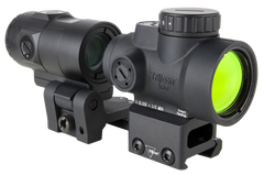 Trijicon MRO SD Patrol 1x25mm 2 MOA Red Dot with 3x Magnifier - Full Co-Witness