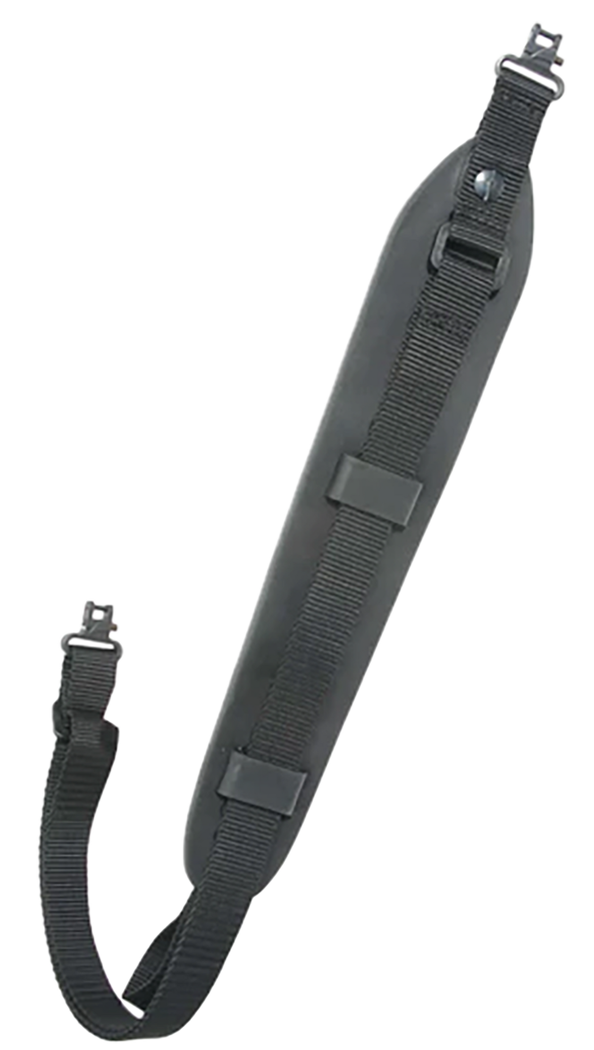 Outdoor Connection Super Grip Sling 2.25" x 32" Black Rubber Padding Padded w/ 1" QD Swivels Rifle/Shotgun