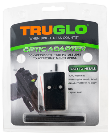 TruGlo TG8952C Red Dot Sight Adapter RMR Mount Aluminum Nitride