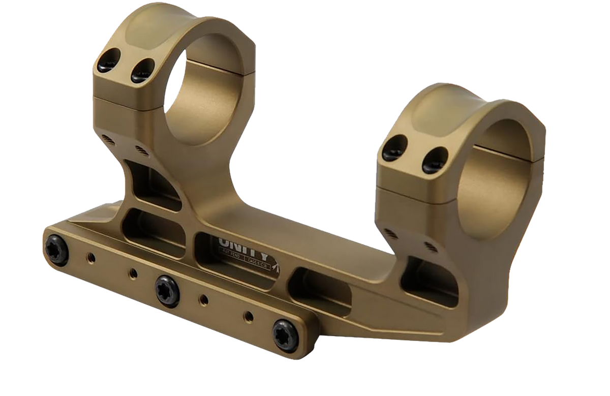 Unity Tactical FAST LPVO 30mm Scope Mount/Ring Combo 2.05" Optical Centerline - Flat Dark Earth