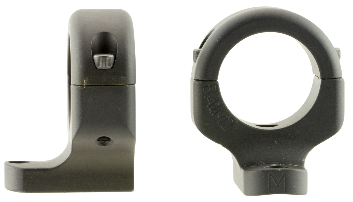 DNZ Game Reaper 2 2-Pc Scope Mount & Ring Combo 1" High Matte Black - Browning A-Bolt 3 / Savage
