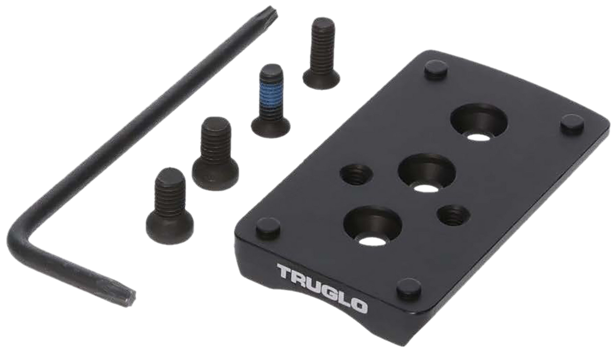 TruGlo Pistol Red Dot Sight Mount Black Nitride Fortress Trijicon RMR - S&W M&P