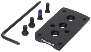 TruGlo Pistol Red Dot Sight Mount Black Nitride Fortress Trijicon RMR - S&W M&P