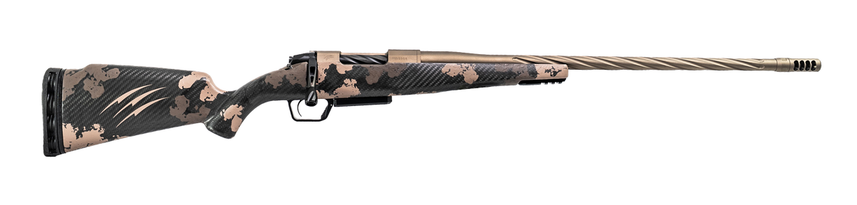 Fierce Firearms Twisted Rogue XP 22 Creedmoor 18" 3+1 Bolt-Action Rifle - Smoked Bronze Cerakote / Sonora Ambush