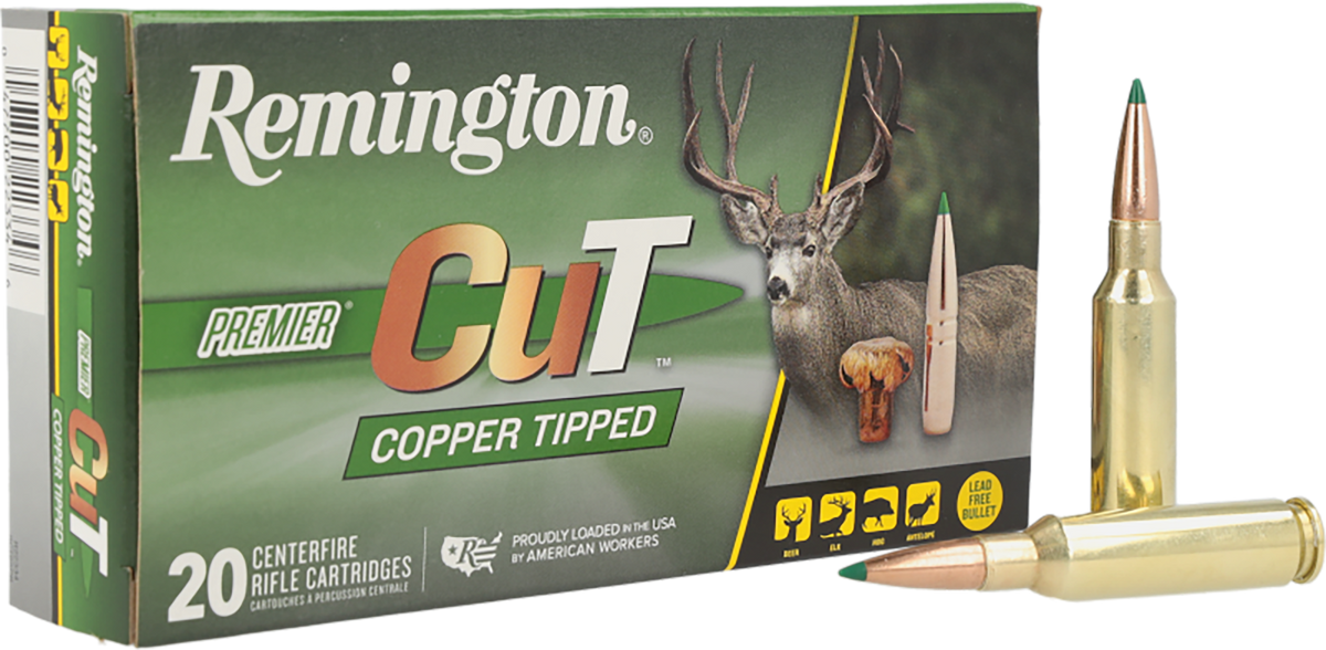 Remington Ammunition Premier CuT 6.5 Creedmoor 120gr Copper Tipped 20 Rd - Box or Case