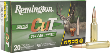 Remington Ammunition Premier CuT 6.5 Creedmoor 120gr Copper Tipped 20 Rd - Box or Case