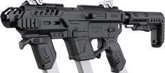Recover Innovations P-IX+MG Glock Pistol Stabilizer Brace Kit w/ Metal Front Guard - Black