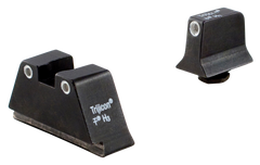 Trijicon Suppressor/Optic Height Night Sights Green Tritium White Outline - Glock 20/21/29/30/36/40/41