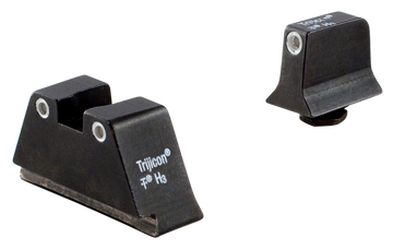 Trijicon Suppressor/Optic Height Night Sights Green Tritium White Outline - Glock 20/21/29/30/36/40/41
