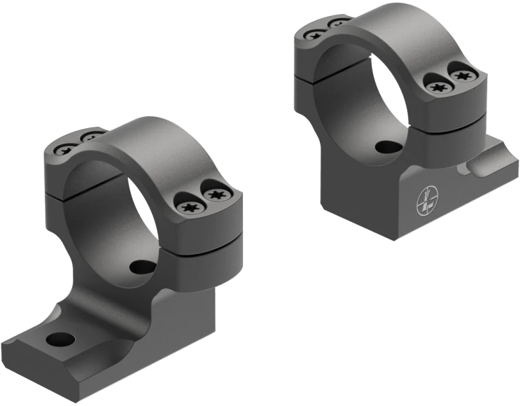 Leupold BackCountry 1" Medium Ring Mount Matte Black - Tikka T3/T3x