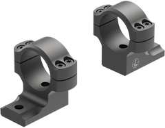 Leupold BackCountry 1" Medium Ring Mount Matte Black - Tikka T3/T3x