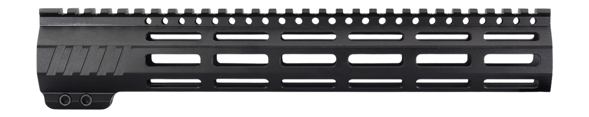 JE Machine Tech AR-15 Ultralight Minimalist 12" M-Lok Handguard - Black