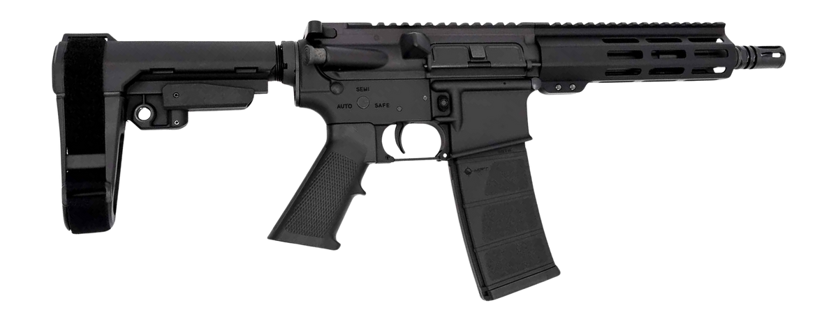 Andro Corp Industries ACI-15 CQB 5.56 NATO 8" 30+1 Semi-Auto Pistol - SBA3 Brace