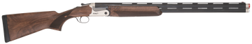 TriStar Cypher X 410 Gauge 28" 2-Rd 3" Chamber O/U Break Open Shotgun - Stainless Aluminum Receiver, Turkish Walnut