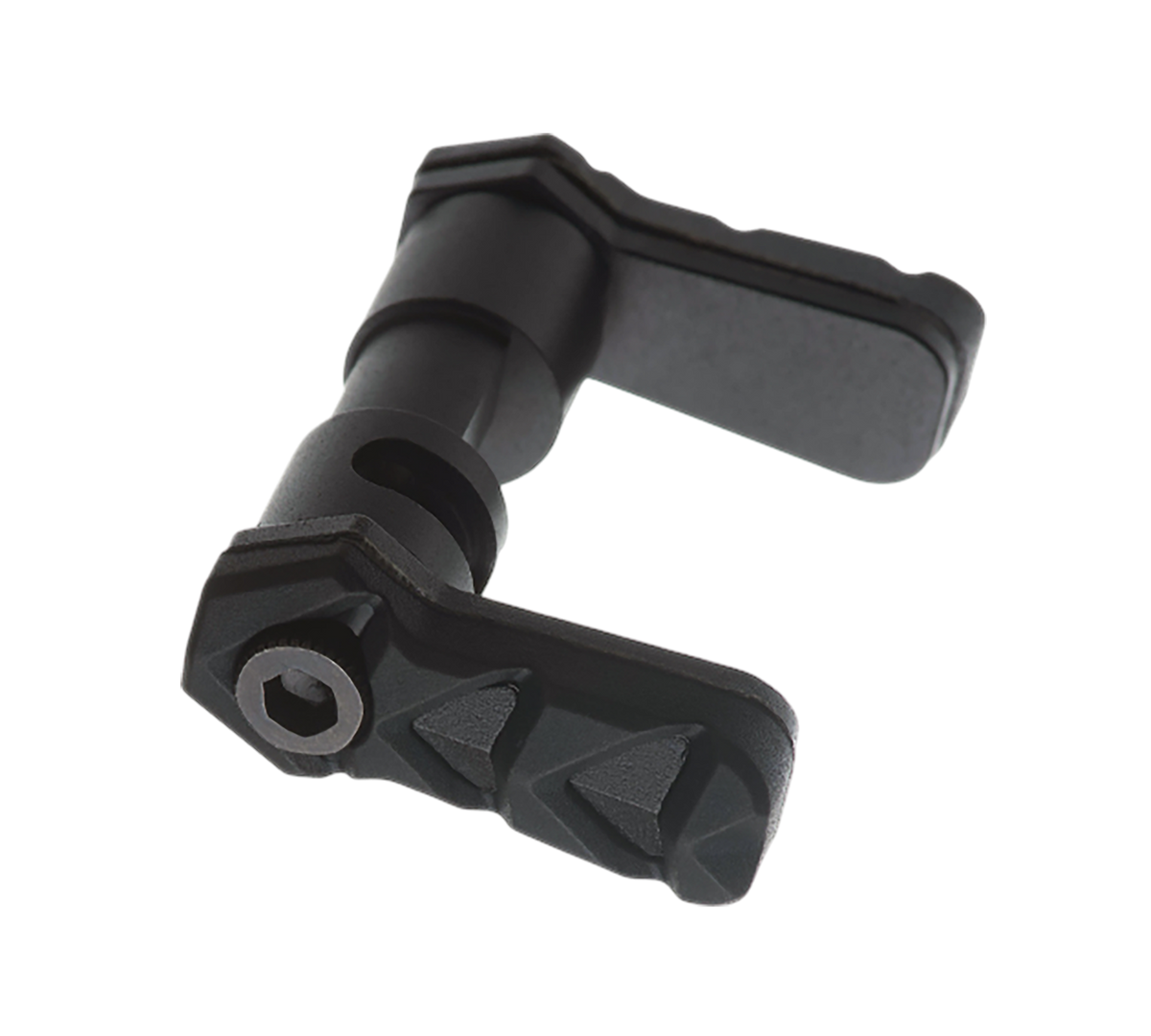 Tyrant CNC NexGen 45/90 AR-15 Ambi Safety Selector - Black Aluminum/Rubber