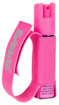 Sabre The Runner Pepper Gel 12 ft Range 35 Bursts Pink - Adjustable Strap