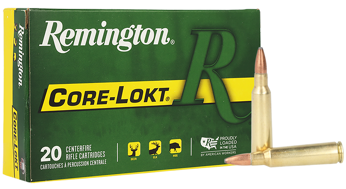 Remington Ammunition Core-Lokt 250 Savage 100gr Pointed Soft Point - Box or Case