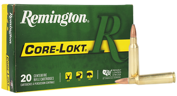 Remington Ammunition Core-Lokt 250 Savage 100gr Pointed Soft Point - Box or Case