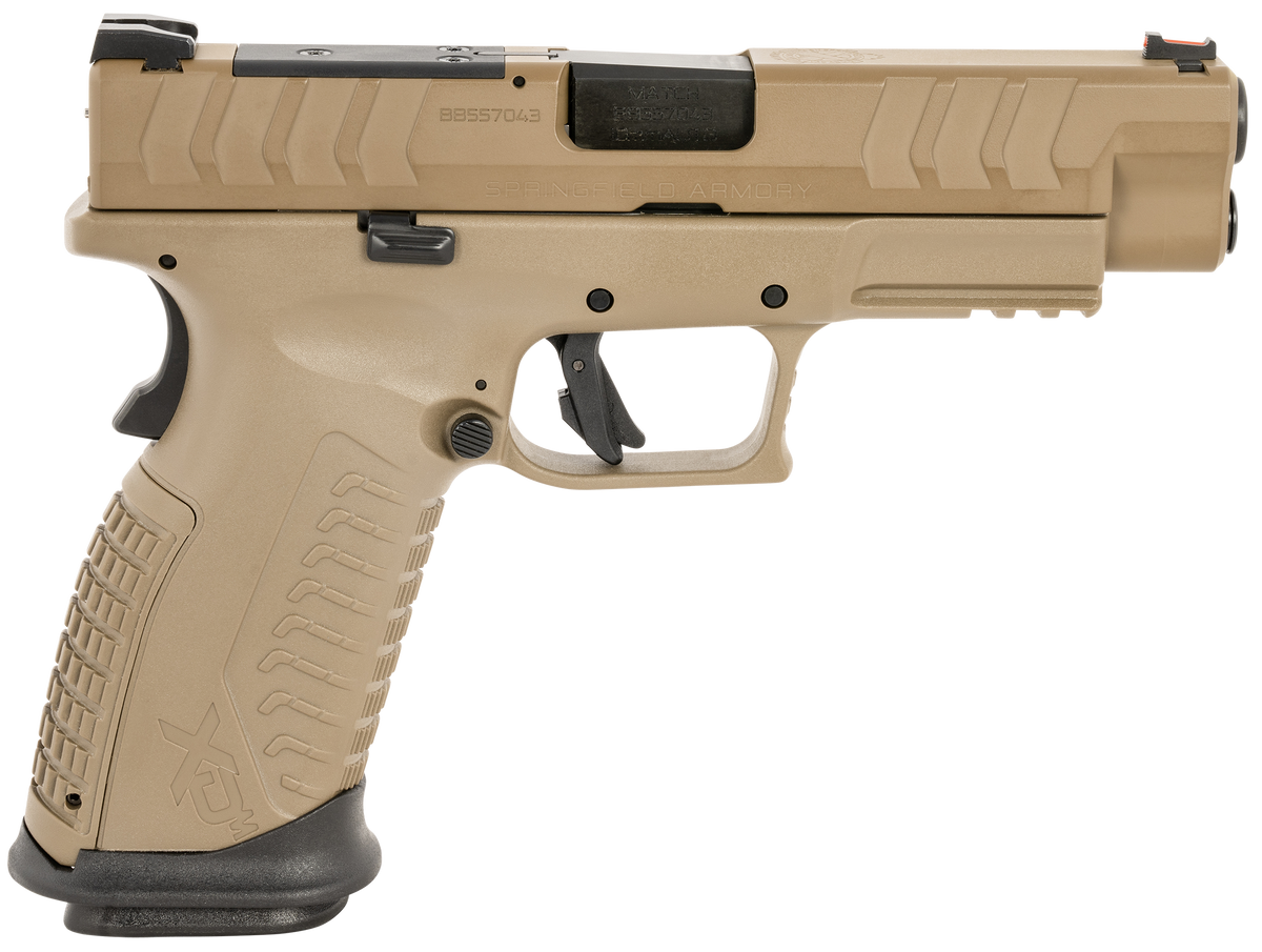 Springfield Armory XD-M Elite OSP 10mm Auto 4.5" 16+1 Semi-Auto Pistol w/ HEX Dragonfly - FDE