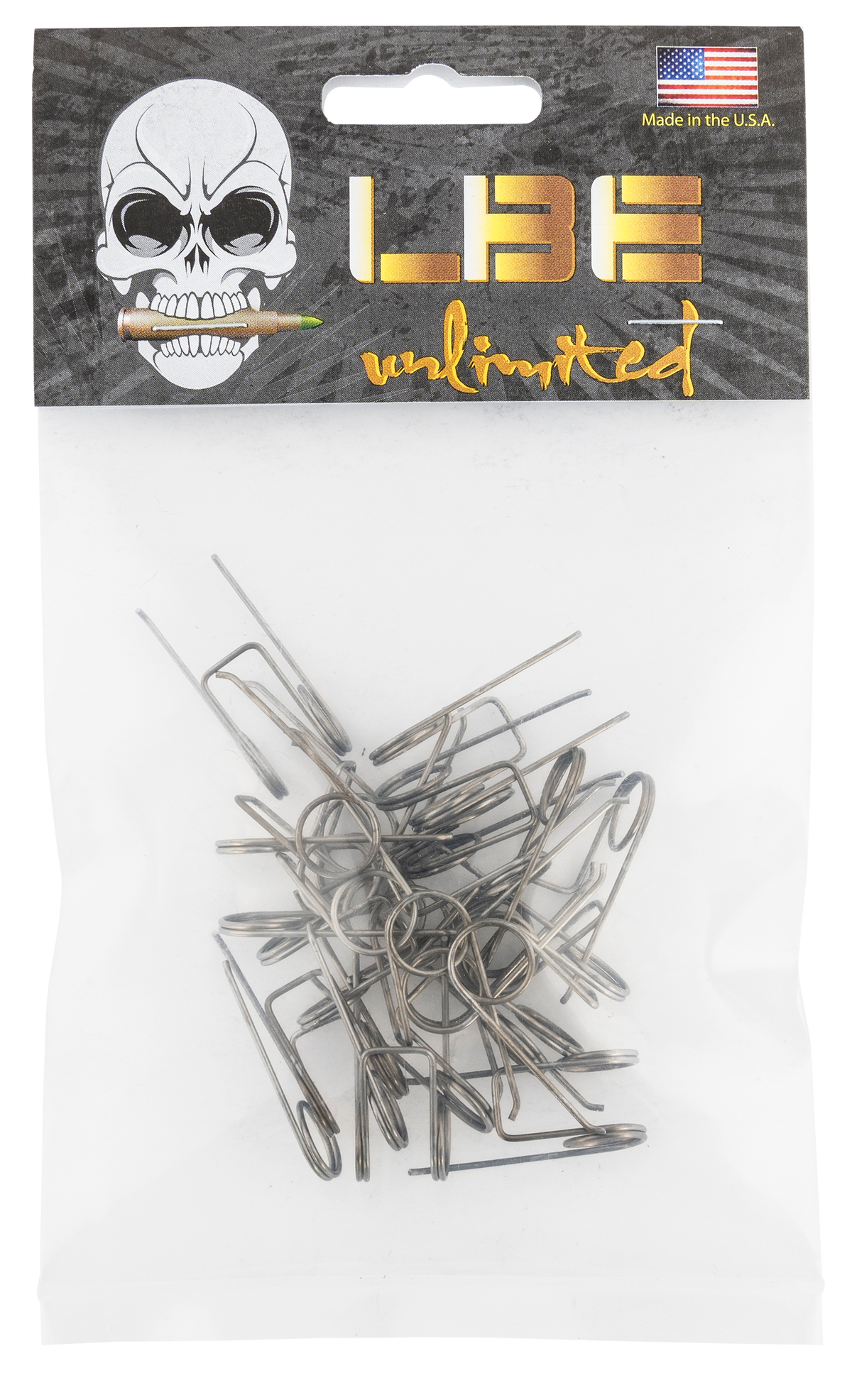 LBE Unlimited AR Parts Trigger Spring 20-Pack AR-15 Silver Stainless Steel