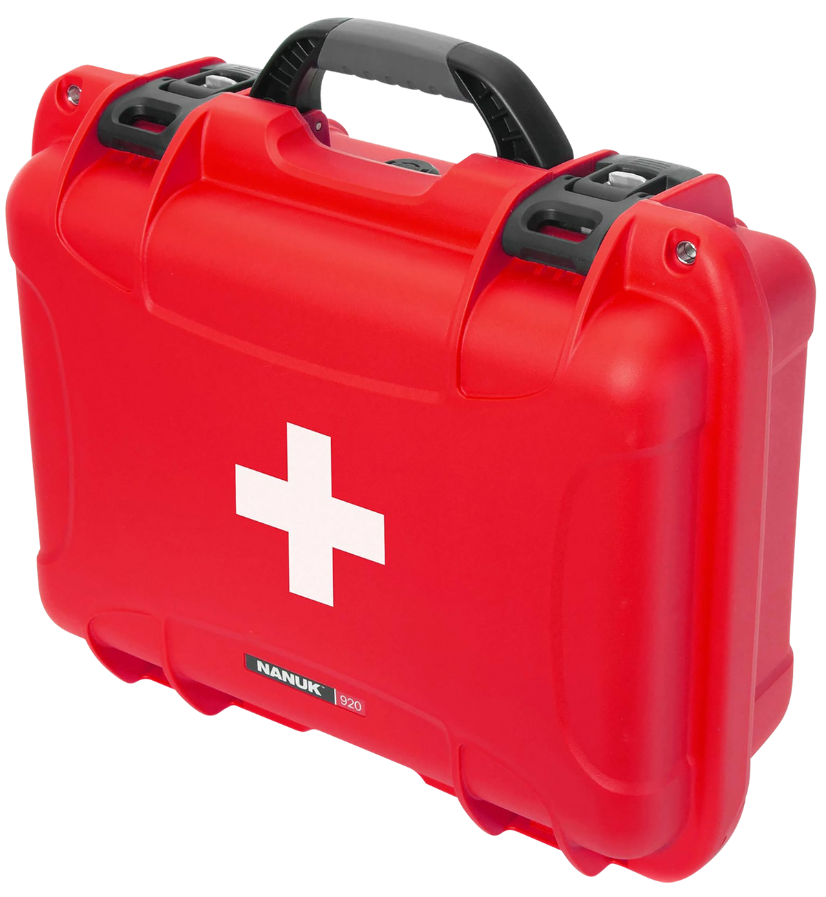 Nanuk 920 First Aid Case Red Resin Waterproof w/ PowerClaw Latches