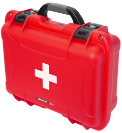 Nanuk 920 First Aid Case Red Resin Waterproof w/ PowerClaw Latches