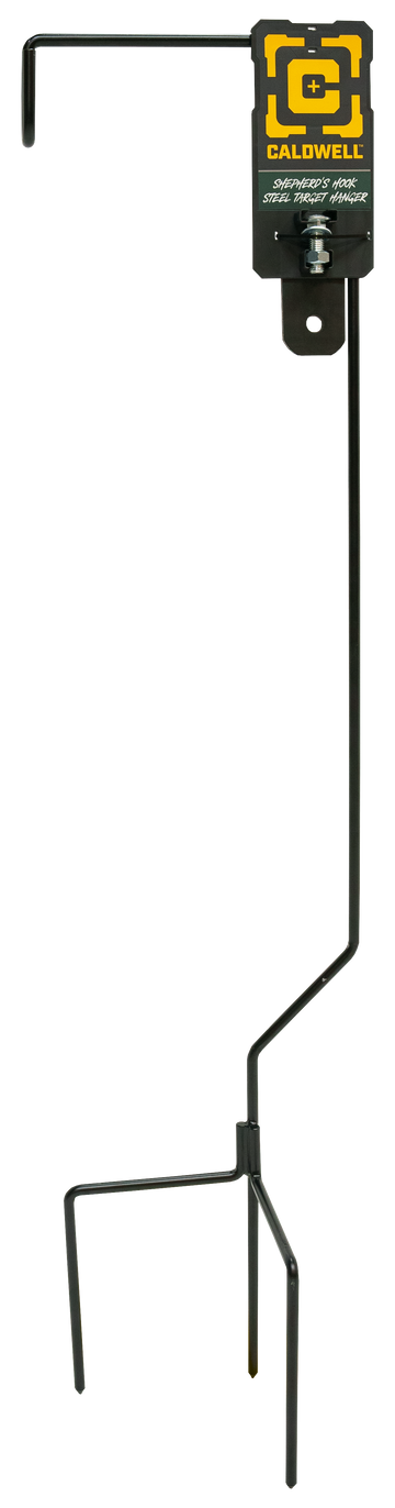 Caldwell Shepard's Hook Steel Target Holder 45" Standing Black